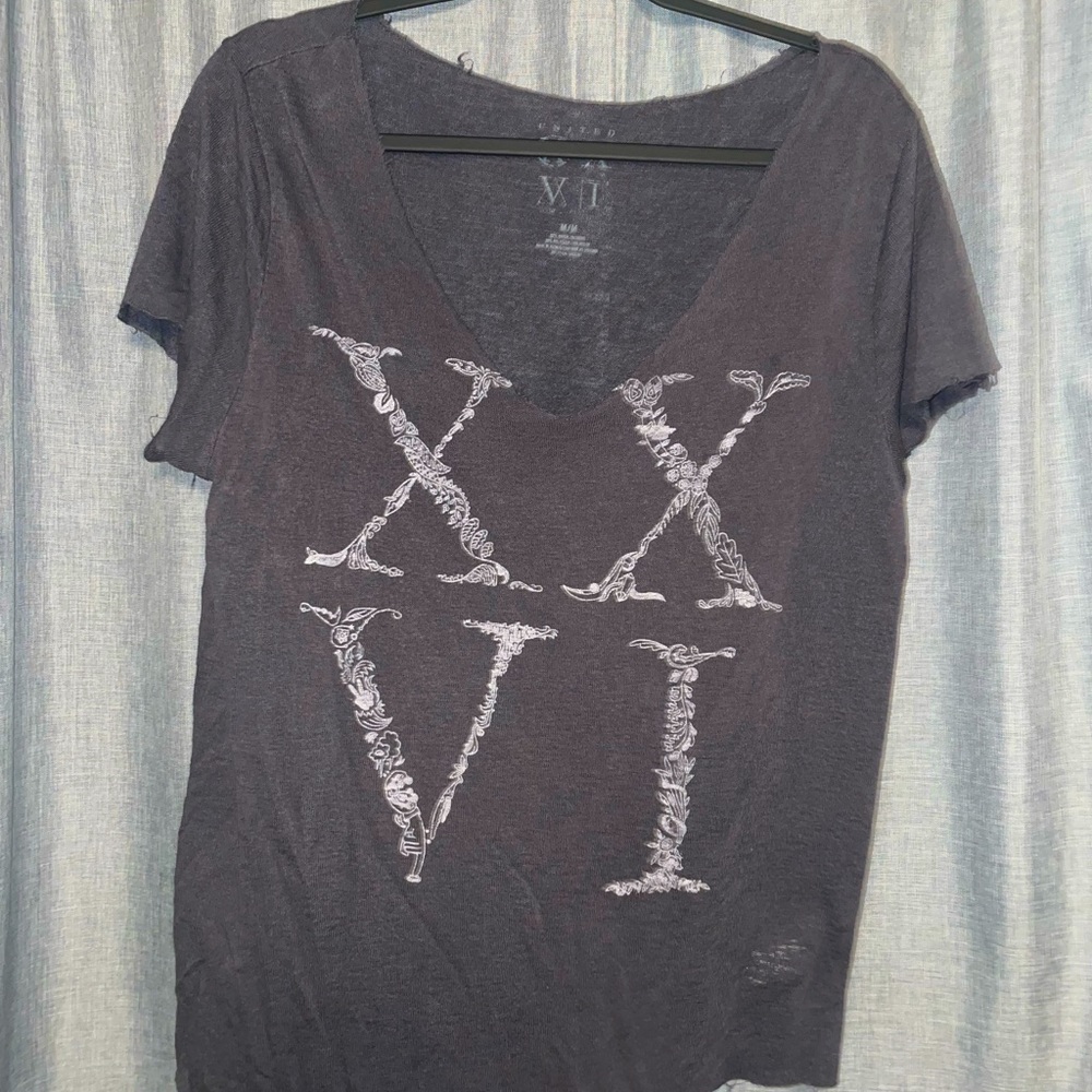 Distressed tee